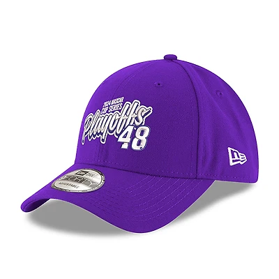 Men's New Era  Purple Alex Bowman 2024 NASCAR Chase For The Cup Playoffs 9FORTY Adjustable Hat