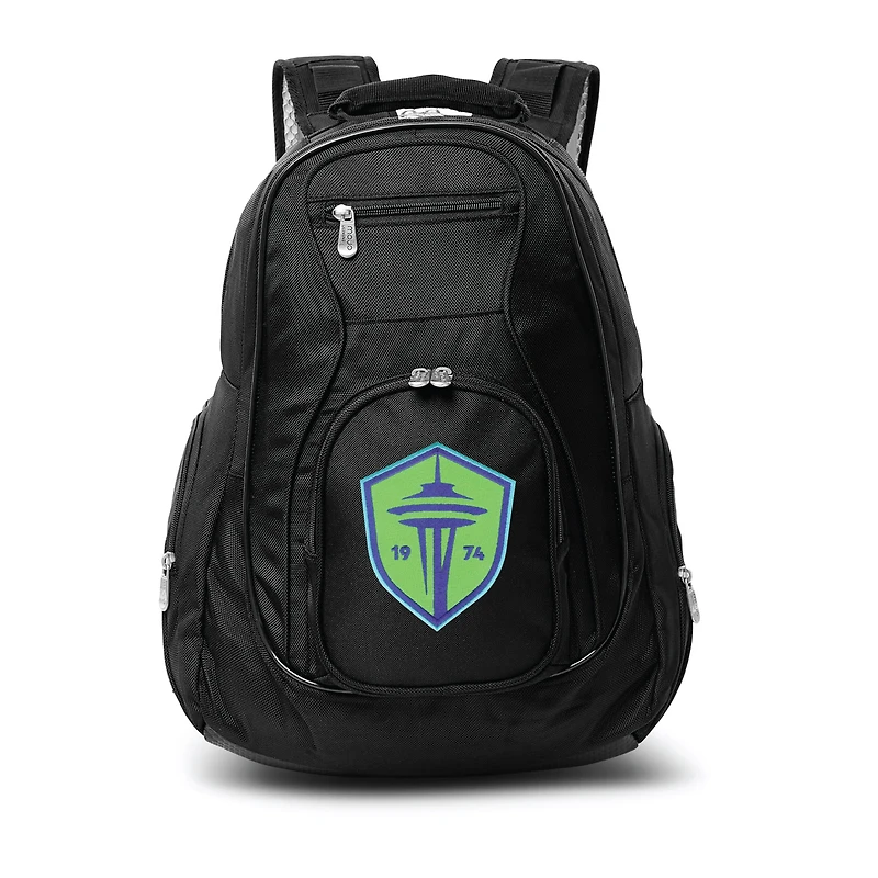 MOJO Black Seattle Sounders FC 19" Premium Laptop Backpack