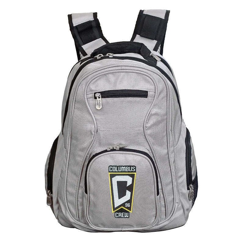 MOJO Gray Columbus Crew 19" Premium Laptop Backpack