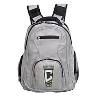 MOJO Gray Columbus Crew 19" Premium Laptop Backpack