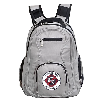 MOJO Gray New England Revolution 19" Premium Laptop Backpack