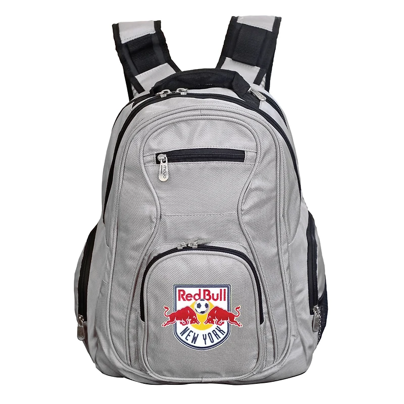 MOJO Gray New York Red Bulls 19" Premium Laptop Backpack