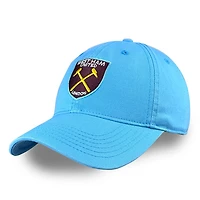 Men's 1863FC Light Blue West Ham United Classic Adjustable Hat