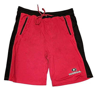 Men's Fanatics  Red Georgia Bulldogs Big & Tall Interlock Shorts