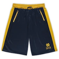 Men's Fanatics  Navy Notre Dame Fighting Irish Big & Tall Interlock Shorts