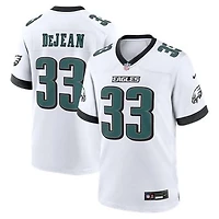 Men's Nike Cooper DeJean  White Philadelphia Eagles Game Jersey