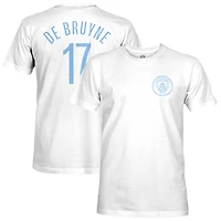 Men's 1863FC Kevin De Bruyne White Manchester City Player T-Shirt