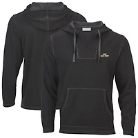 Women's Boxercraft Black Army Black Knights Baja Fleece V-Neck Pullover Hoodie