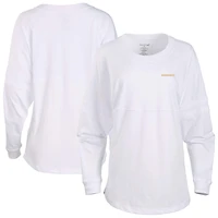 Women's White Vanderbilt Commodores Pom Pom Long Sleeve Jersey