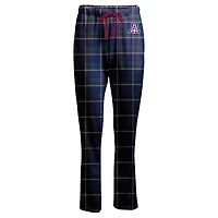 Women's Boxercraft  Navy Arizona Wildcats Haley Flannel Pants