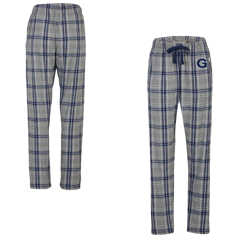 Women's Boxercraft Gray Georgetown Hoyas Haley Flannel Pants