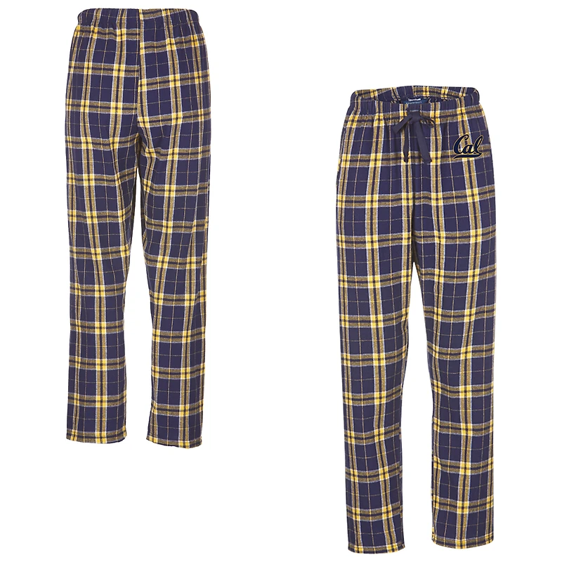 Women's Boxercraft  Navy Cal Bears Haley Flannel Pants