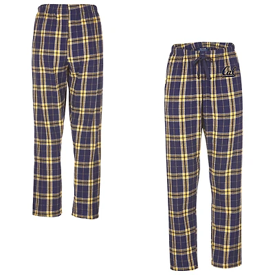 Women's Boxercraft Navy Cal Bears Haley Flannel Pants