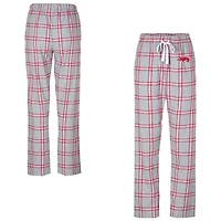 Women's Boxercraft  Gray Arkansas Razorbacks Haley Flannel Pants