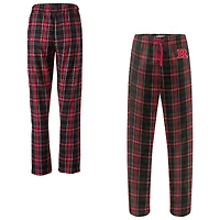 Women's Boxercraft  Black Rutgers Scarlet Knights Haley Flannel Pants
