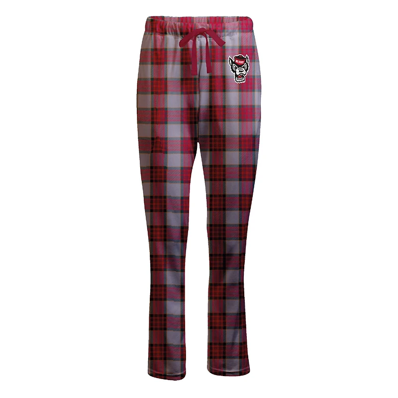 Women's Boxercraft  Gray NC State Wolfpack Haley Flannel Pants