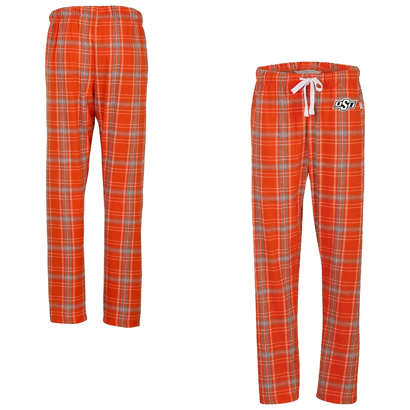 Women's Boxercraft Orange Oklahoma State Cowboys Haley Flannel Pants
