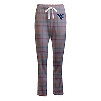 Women's Boxercraft  Gray West Virginia Mountaineers Haley Flannel Pants