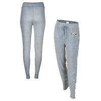 Women's Boxercraft Gray Florida Gators Cuddle Tri-Blend Jogger Pants