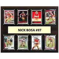 Nick Bosa San Francisco 49ers 12" x 15" Trading Card Plaque