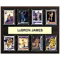 LeBron James Los Angeles Lakers 12" x 15" Trading Card Plaque
