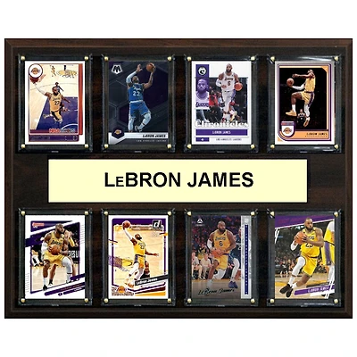 LeBron James Los Angeles Lakers 12" x 15" Trading Card Plaque