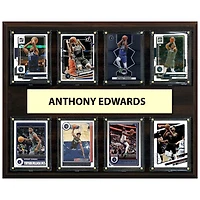 Anthony Edwards Minnesota Timberwolves 12" x 15" Trading Card Plaque