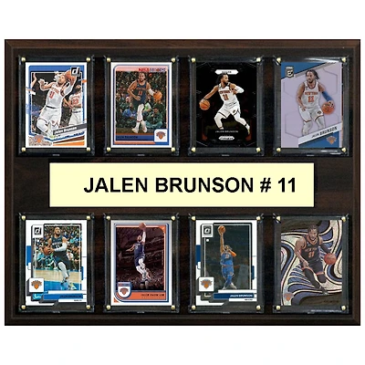 Jalen Brunson New York Knicks 12" x 15" Trading Card Plaque