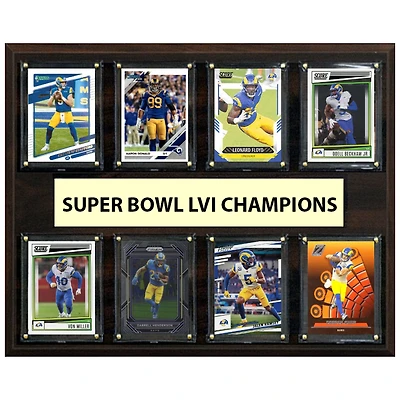 Los Angeles Rams 12" x 15" Trading Card Plaque