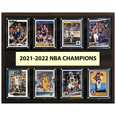 Golden State Warriors 12" x 15" Trading Card Plaque
