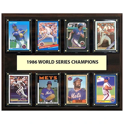 New York Mets 12" x 15" Trading Card Plaque