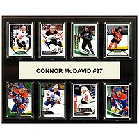 Connor McDavid Edmonton Oilers 12" x 15" Trading Card Plaque