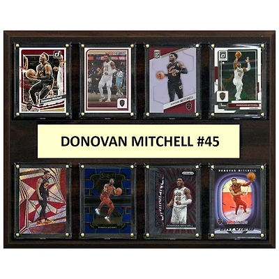 Donovan Mitchell Cleveland Cavaliers 12" x 15" Trading Card Plaque