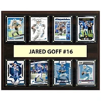 Jared Goff Detroit Lions 12" x 15" Trading Card Plaque