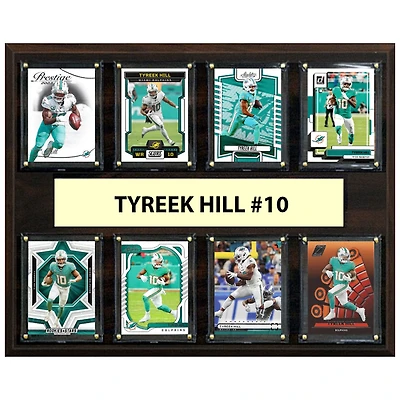Tyreek Hill Miami Dolphins 12" x 15" Trading Card Plaque