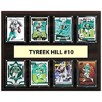 Tyreek Hill Miami Dolphins 12" x 15" Trading Card Plaque