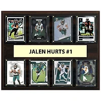 Jalen Hurts Philadelphia Eagles 12" x 15" Trading Card Plaque