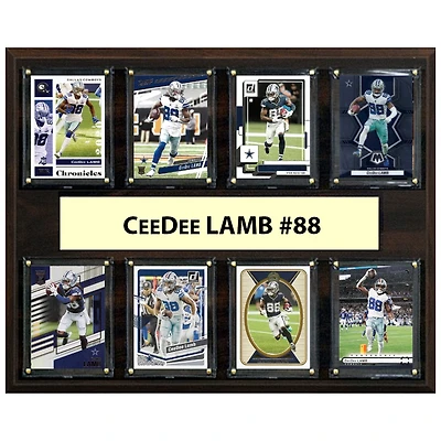 CeeDee Lamb Dallas Cowboys 12" x 15" Trading Card Plaque