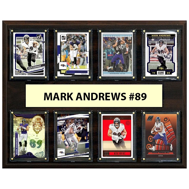 Mark Andrews Baltimore Ravens 12" x 15" Trading Card Plaque