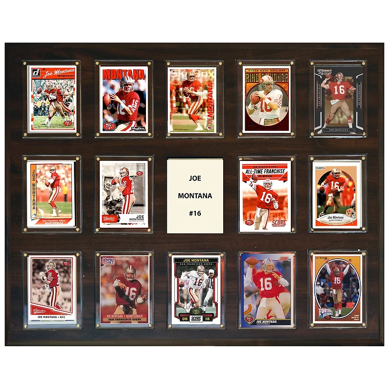 Joe Montana San Francisco 49ers 16'' x 20'' Plaque