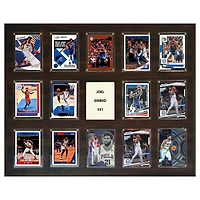 Joel Embiid Philadelphia 76ers 15" x 18" Trading Card Plaque