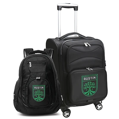 MOJO Austin FC Backpack & Carry-On Two-Piece Set