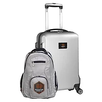 MOJO Silver Houston Dynamo FC Deluxe 2-Piece Backpack & Carry-On Set