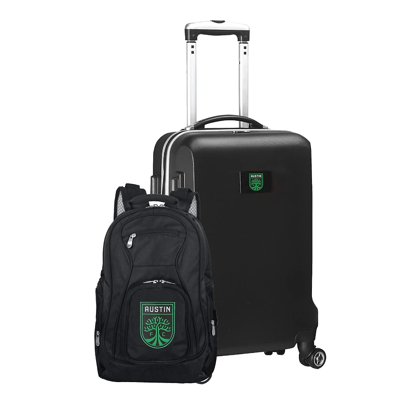 MOJO Austin FC Deluxe 2-Piece Backpack & Carry-On Set