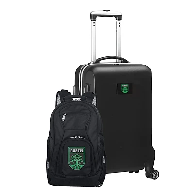 MOJO Austin FC Deluxe 2-Piece Backpack & Carry-On Set