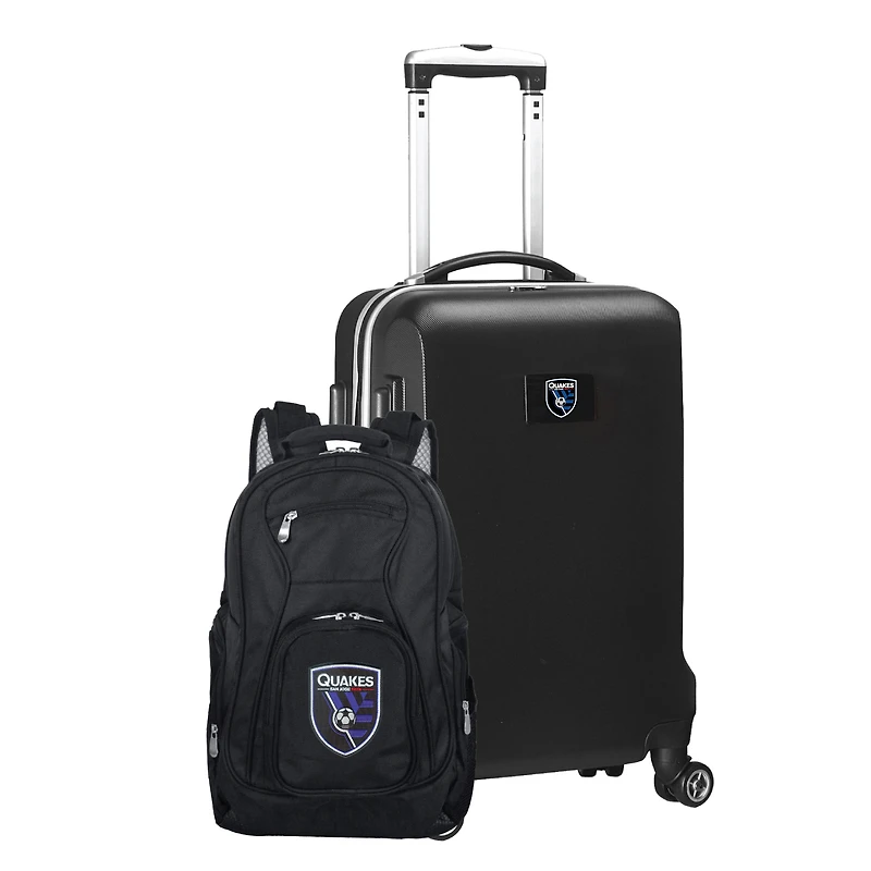 MOJO San Jose Earthquakes Deluxe 2-Piece Backpack & Carry-On Set
