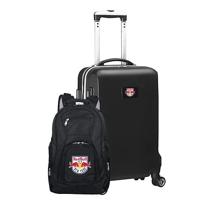 MOJO New York Red Bulls Deluxe 2-Piece Backpack & Carry-On Set