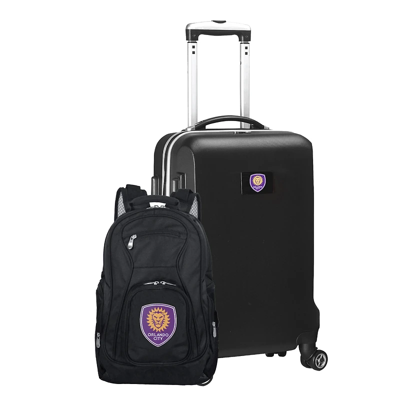 MOJO Orlando City SC Deluxe 2-Piece Backpack & Carry-On Set