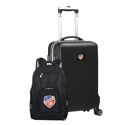 MOJO FC Cincinnati Deluxe 2-Piece Backpack & Carry-On Set