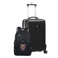 MOJO Black Real Salt Lake Deluxe 2-Piece Backpack & Carry-On Set